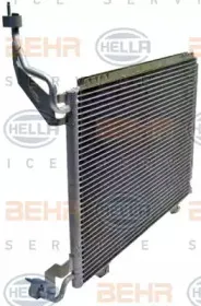 Конденсатор, кондиционер BEHR HELLA SERVICE купить